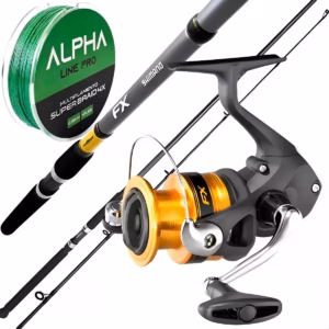 Vara de pescar com molinete Shimano: o kit ideal para começar